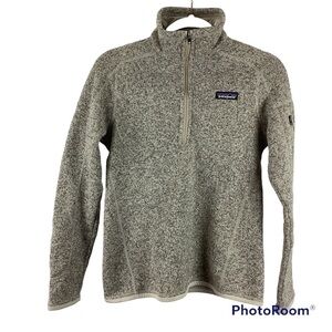 Patagonia Women’s Better Sweater 1/4 Zip Fleece Pullover Size Small